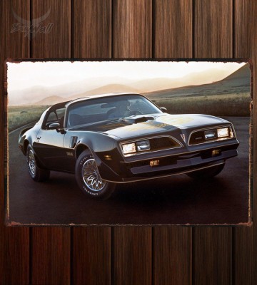 Металлическая табличка Pontiac Firebird Trans Am 550